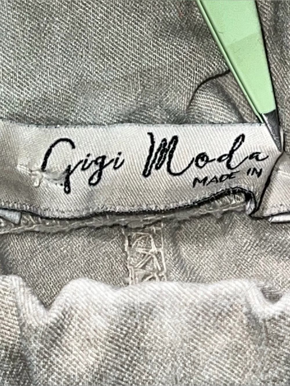 Gigi Moda Patchwork Embroidered Pants Womens Size S Cotton Boho Artsy - Picture 6 of 10